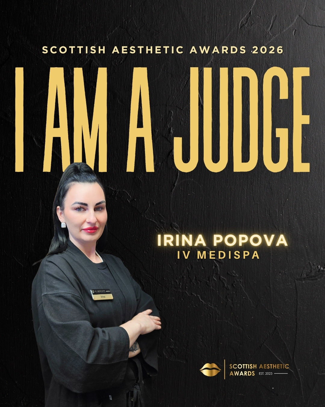 IVMEDISPA Founder Irina Popova Joins Judging Panel of the Scottish Aesthetic Awards 2026